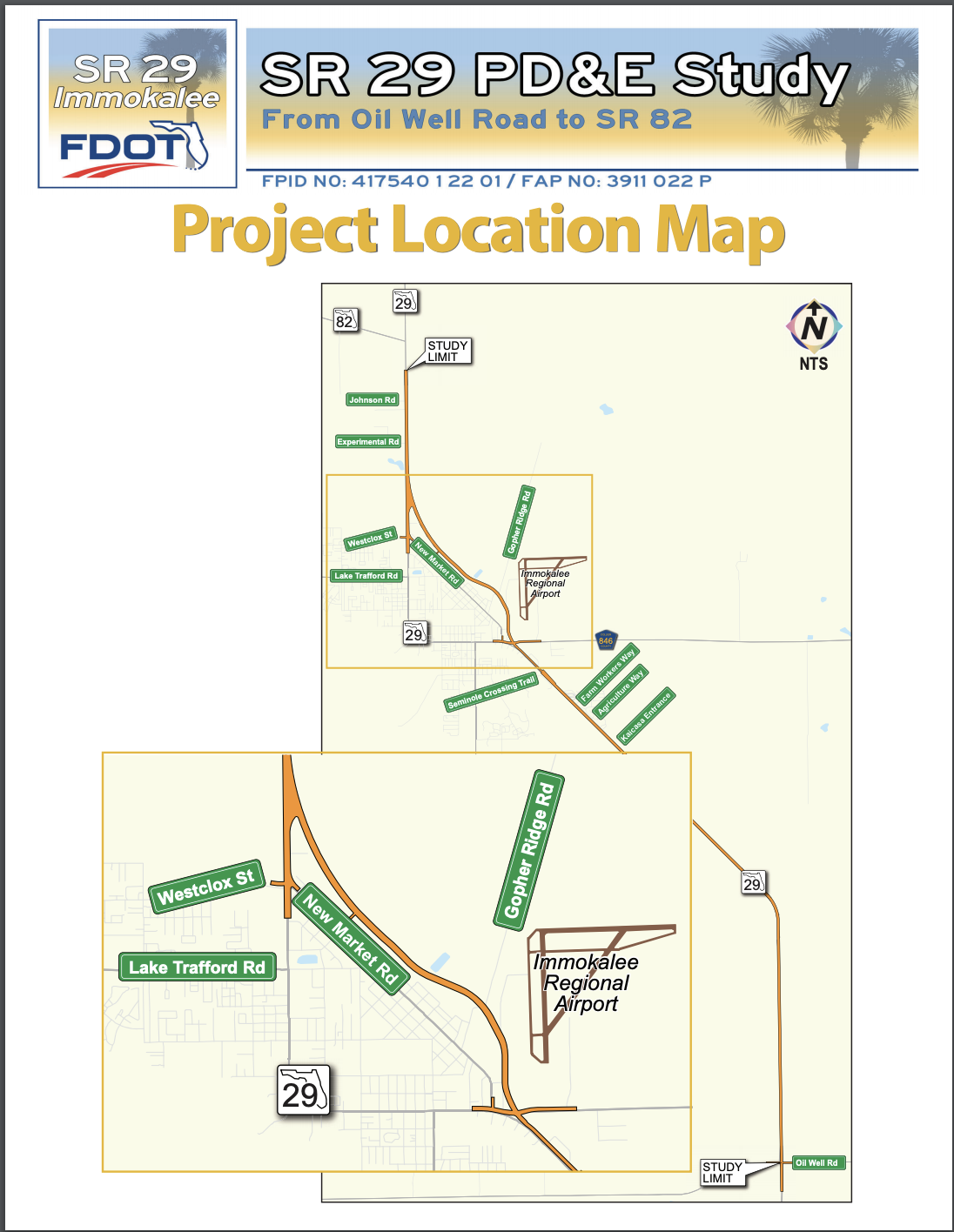 SR 29 Collier Project Map